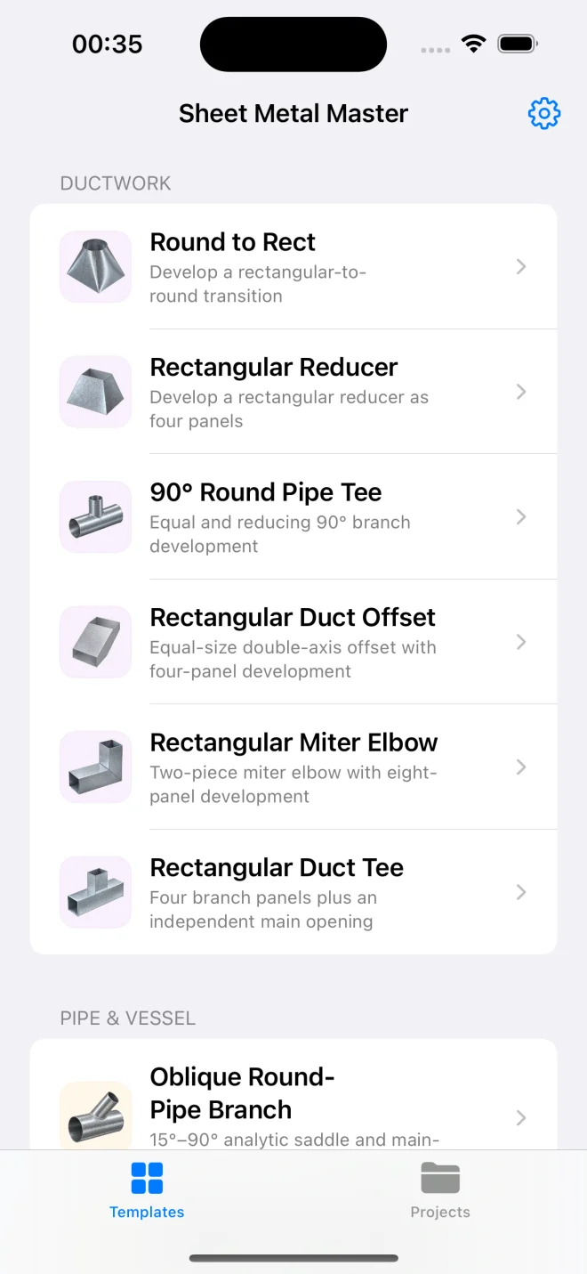 SheetMetal Master — App Store artwork / product interface